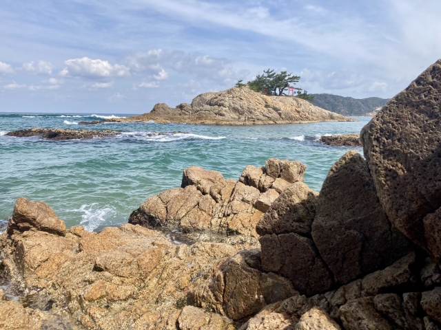 鳥取県の風景：浦富海岸